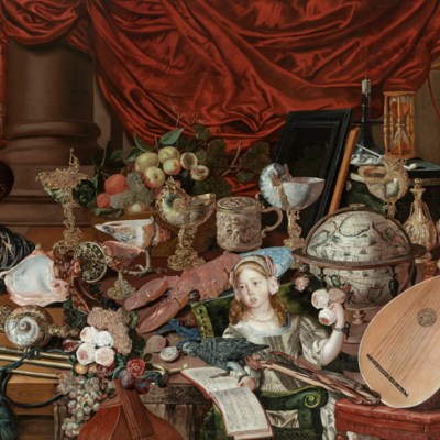 The Paston Treasure (c. 1663), unknown artist (Dutch School). Norwich Castle Museum & Art Gallery, Norwich, UK.