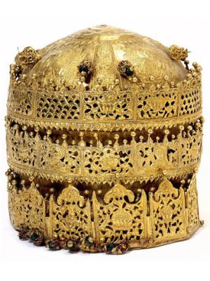 Crown, probably made in Gondar, Ethiopia, around 1740, Victoria and Albert Museum, London