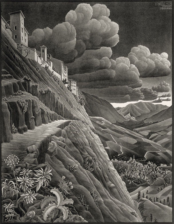 Castrovalva, M.C. Escher