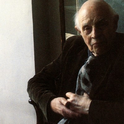Edward Bawden (1903–89) photographed in 1989.