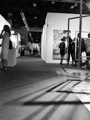 Art Basel Miami Beach, 2016. Photo: Mike Coppola/Getty Images
