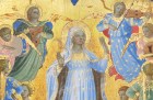 The Dormition and Assumption of the Virgin (detail; 1424–34), Fra Angelico. Isabella Stewart Gardner Museum, Boston.