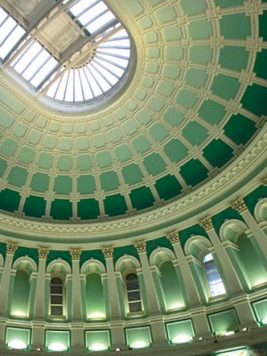 The Reading Room of the National Library of Ireland, Dublin. The library has been allocated €23m by the Irish government to upgrade its facilities.