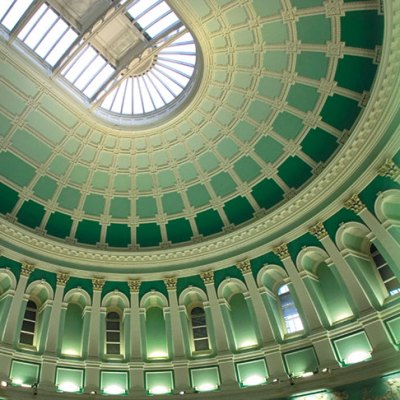 The Reading Room of the National Library of Ireland, Dublin. The library has been allocated €23m by the Irish government to upgrade its facilities.