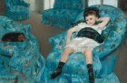 Little Girl in a Blue Armchair, Mary Cassatt