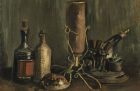 Still Life with Bottles and a Cowrie Shell, Vincent Van Gogh