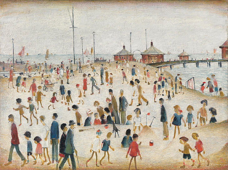 Lytham Pier, L.S. Lowry