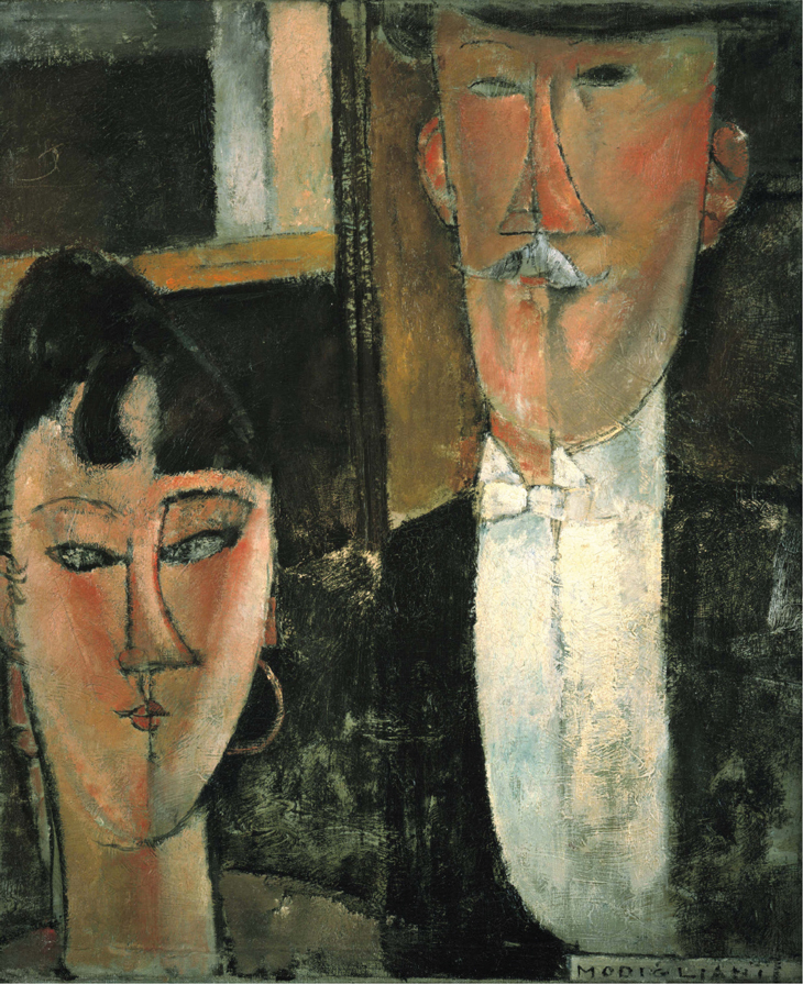 Bride and Groom, Amedeo Modigliani