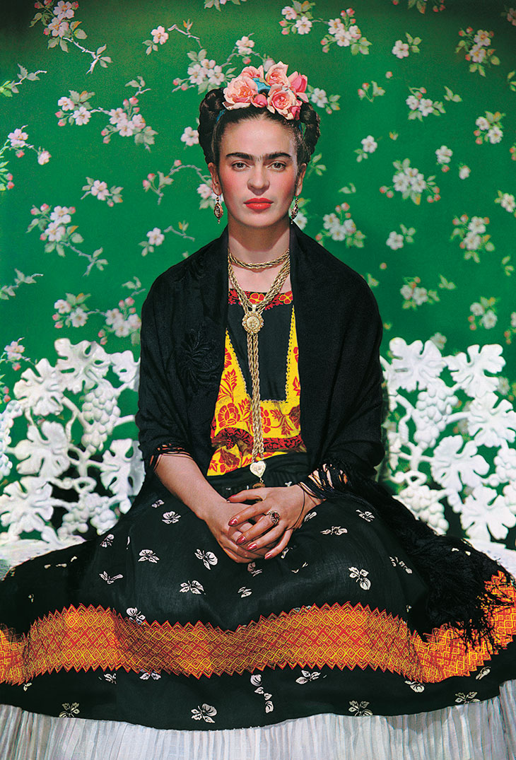 Frida on the bench, Nickolas Muray