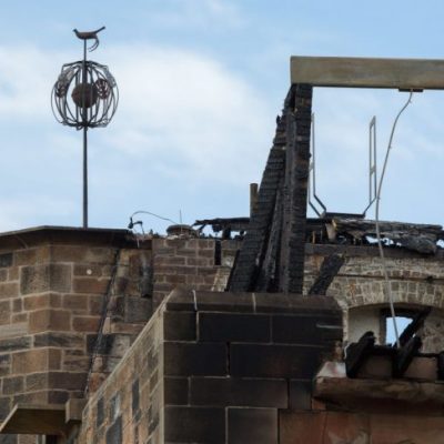The Glasgow School of Art on 22nd June, photo: © Robert Perry/Getty Images
