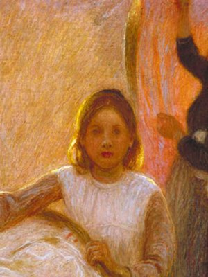 Washing Day (detail; 1899), Edward Stott. Watts Gallery Trust