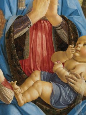 The Virgin and Child with Two Angels