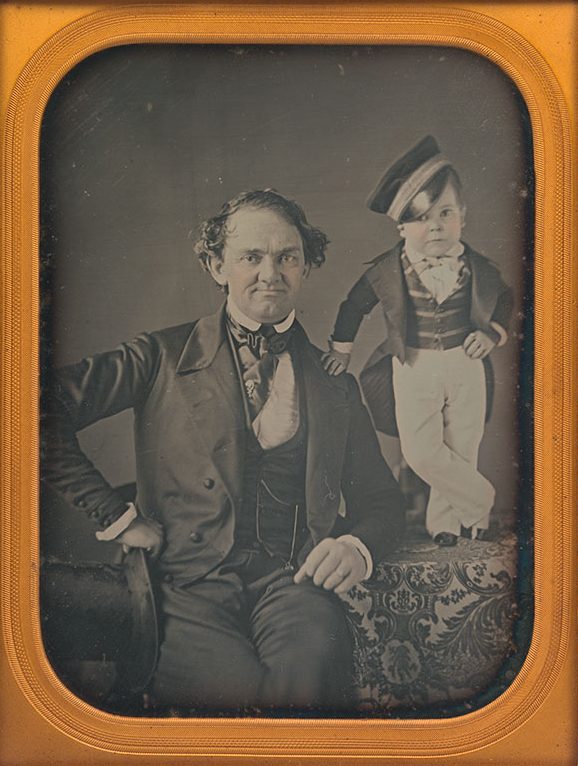 P.T. Barnum and General Tom Thumb