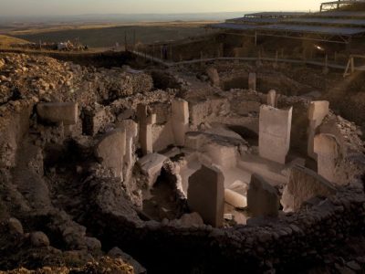 Enclosure C at Göbekli Tepe in southern Turkey, Photo: Vincent J. Musi/National Geographic Creative