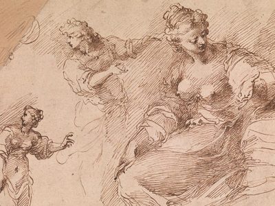 A Sheet of Figure Studies, Peter Oliver