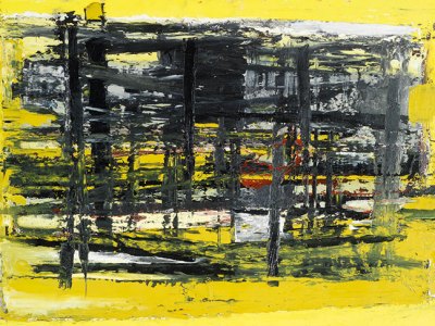 January, Yellow and Black (1957), Paul Feiler.
