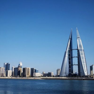 Manama, capital of Bahrain, where the 2018 Art Bahrain Without Borders fair will be held.