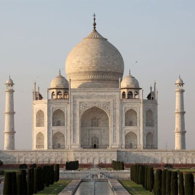 The Taj Mahal, photographed in March 2018.