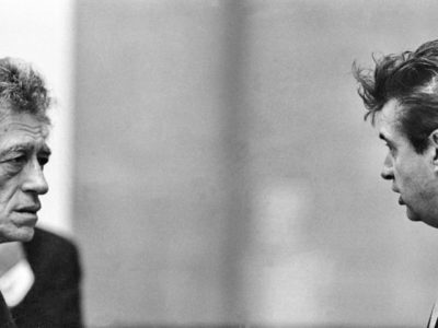 Alberto Giacometti and Francis Bacon, 1965, (1965) Graham Keen, © Graham Keen