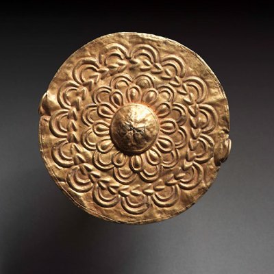 Pectoral disc (19th century), Ghana, Asante peoples