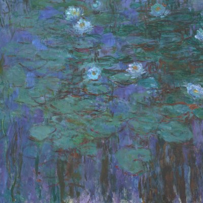 Blue Water Lilies, Claude Monet