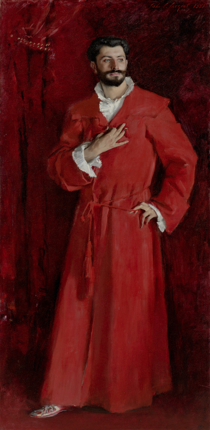 Dr. Pozzi at Home, John Singer Sargent