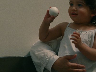 Balls (film still; 2018), Lily Cole.