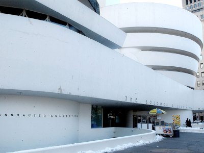 The Guggenheim Museum in New York, photographed in 2004.