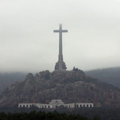 The Valley of the Fallen in Es Escorial, Spain.