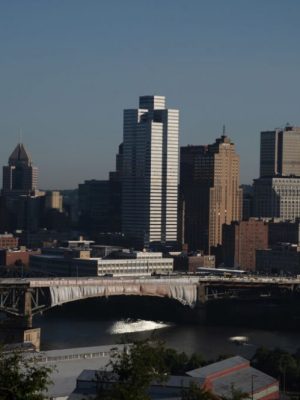 A view of downtown Pittsburgh, one of the US cities whose cultural organisations are the beneficiaries of the Bloomberg Philanthropies Arts Innovation and Management Training Program.