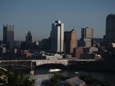 A view of downtown Pittsburgh, one of the US cities whose cultural organisations are the beneficiaries of the Bloomberg Philanthropies Arts Innovation and Management Training Program.