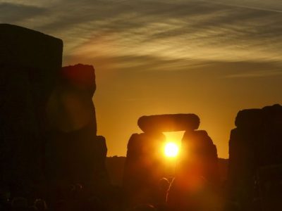 Sunrise at Stonehenge in June 2018. Photo: GEOFF CADDICK/AFP/Getty Images