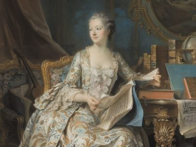 The Marquise de Pompadour, (1752–55), Maurice-Quentin de la Tour. Musée du Louvre, Paris, photo: © RMN-Grand Palais (musée du Louvre)/Laurent Chastel
