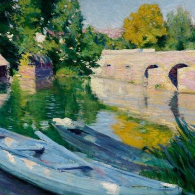 The Bridge at Grez, Roderic O'Conor