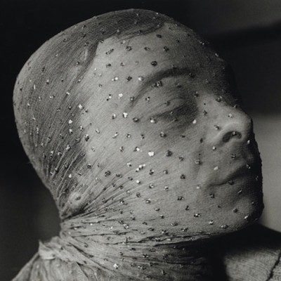 Gary Indiana Veiled (1981), Peter Hujar.