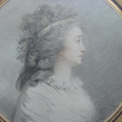 Self-portrait (n.d.), Anne Vallayer-Coster.