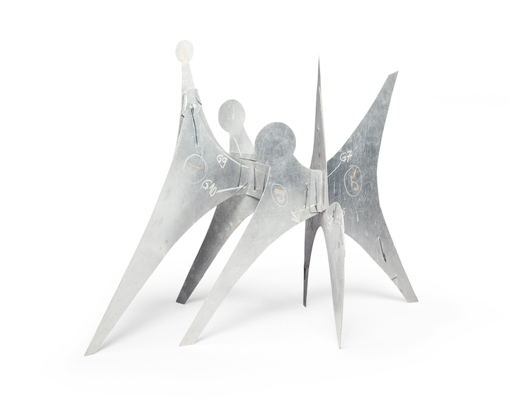 Trois disques (maquette; 1966), Alexander Calder. © 2018 Calder Foundation, New York / SOCAN, Montréal,
Photo: Allen Phillips / Wadsworth Atheneum
