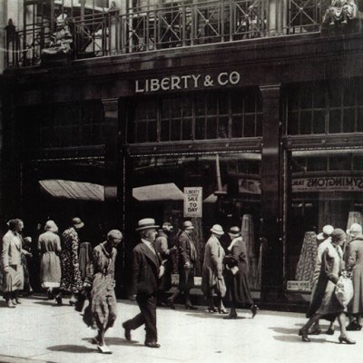 The Liberty of London department store on Regent Street, London, in c. 1925, Regent Street, London.