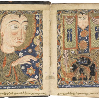 Bible Keghi (1586), copied and illuminated by Hakob of Julfa (Hakob Jughayets‘i). Private collection.