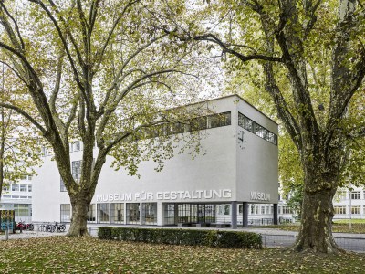 Museum für Gestaltung Zürich, main building at Ausstellungsstrasse, 2017.