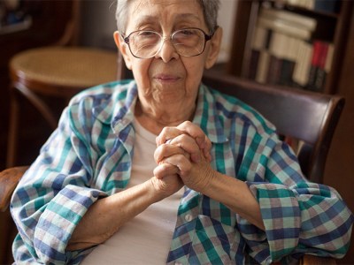 Geta Brătescu in 2012.