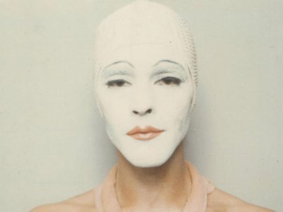 Renais sense (White Mask) (detail; 1974/2014), Ulay.