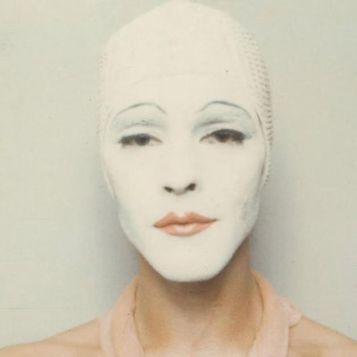 Renais sense (White Mask) (detail; 1974/2014), Ulay.
