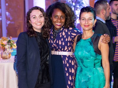 Shoair Mavlian, Zoe Whitley and Fatoş Üstek