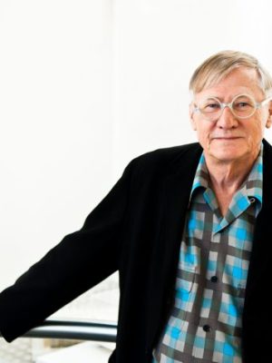 Nicholas Grimshaw, winner of the 2019 Royal Gold Medal for architecture.