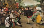 Peasant Dance, Pieter Bruegel