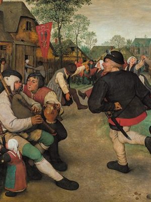 Peasant Dance, Pieter Bruegel