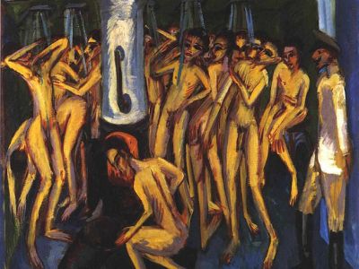 Artillerymen (1915), Ernest Ludwig Kirchner
