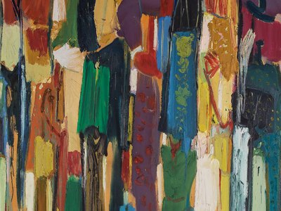 Celebrations (detail; 1990), Paul Guiragossian.