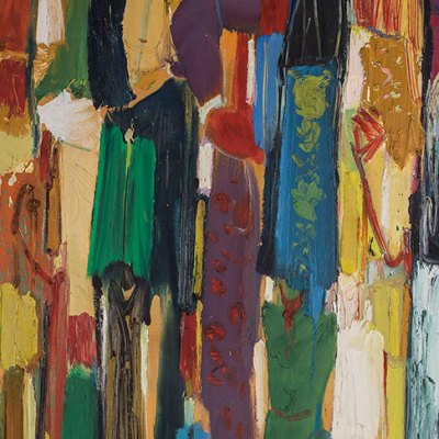 Celebrations (detail; 1990), Paul Guiragossian.